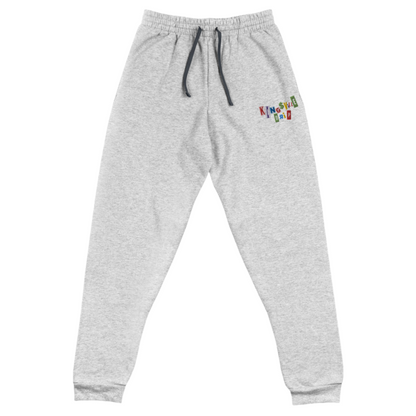 Color Block Embroidered Joggers
